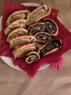 Mákos, diós bejgli recept fotója