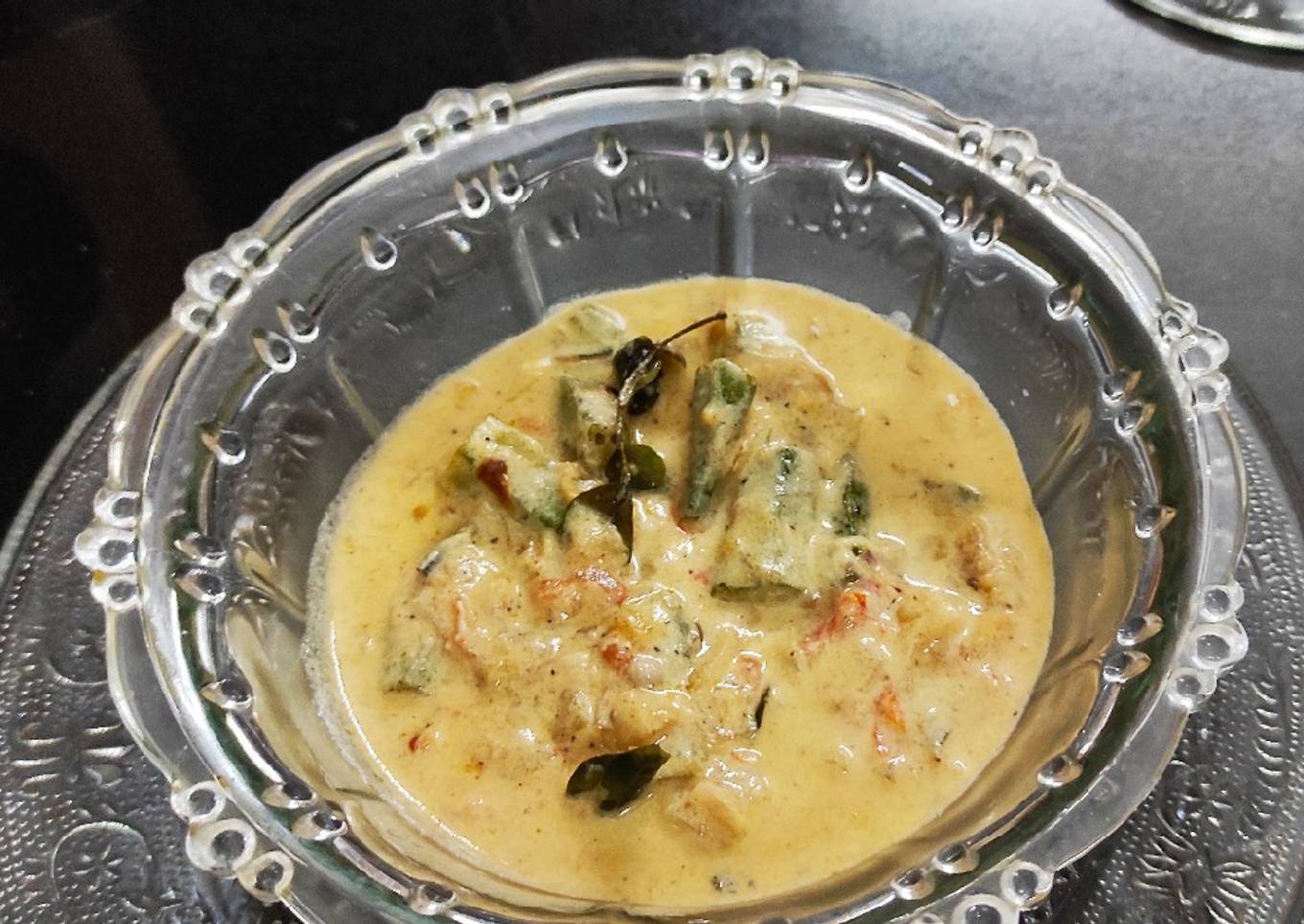 Lady's finger #Bhindi#Korma