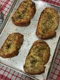 Baked chesse sourdough