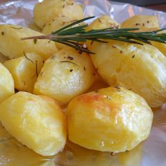 Rosemary Oven Roast Potatoes A picture of Rosemary Oven Roast Potatoes.
