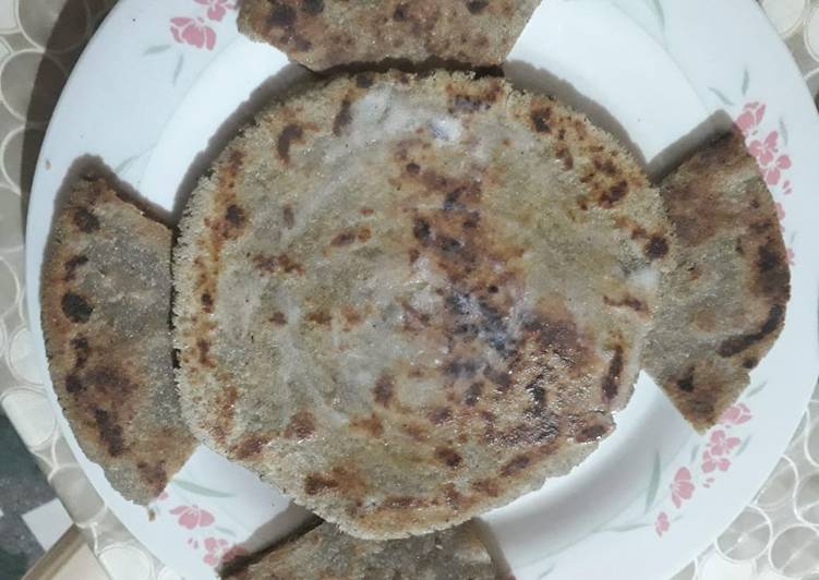 Milk bajra roti