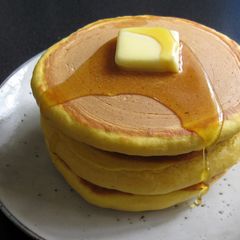 A picture of Pumpkin Pancakes.