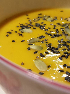 Una foto de Crema de calabaza
