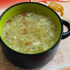 A picture of Hot and Sour Soup.