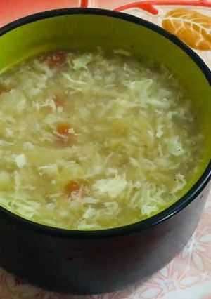 A picture of Hot and Sour Soup.