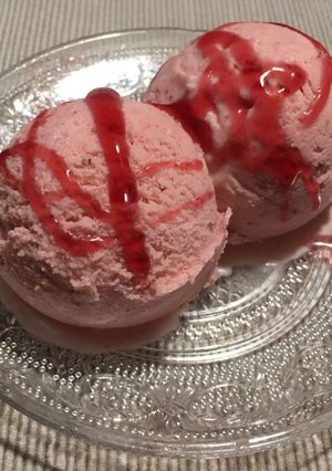 Una foto de Gelat de maduixa 🍓