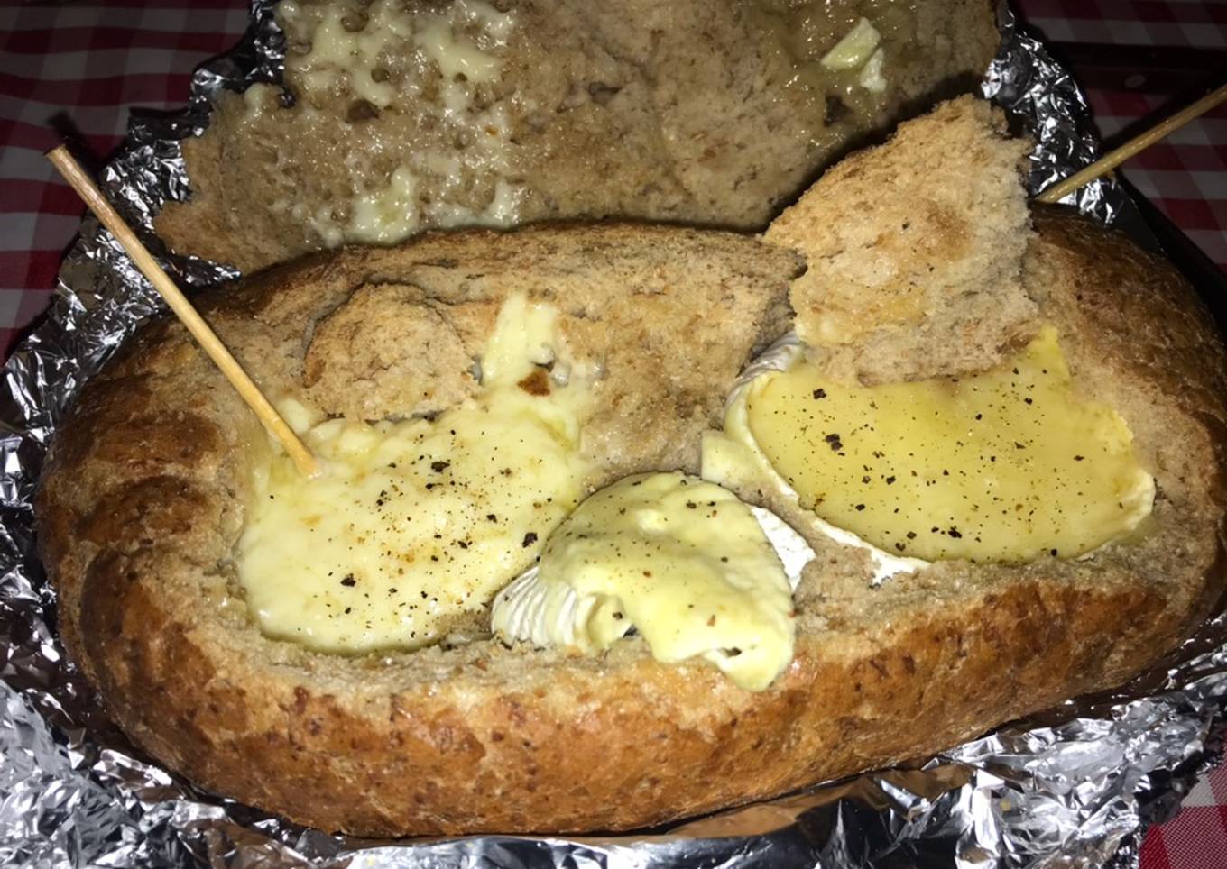 Fondue de Queso en pan 🥖🧀💖🇺🇾