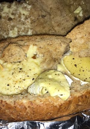 Una foto de Fondue de Queso en pan 🥖🧀💖🇺🇾