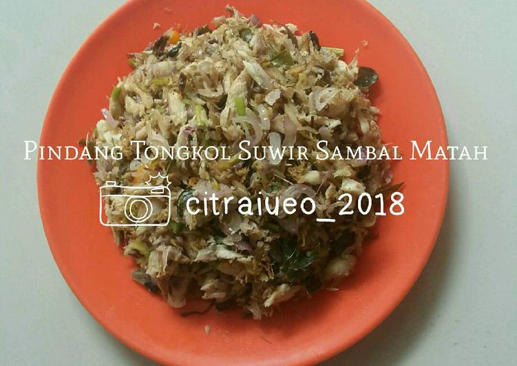 Resep Pindang Tongkol Suwir Sambal Matah Lezat