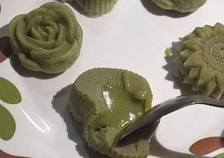 Resep: LezatGreentea lava cake 🍵