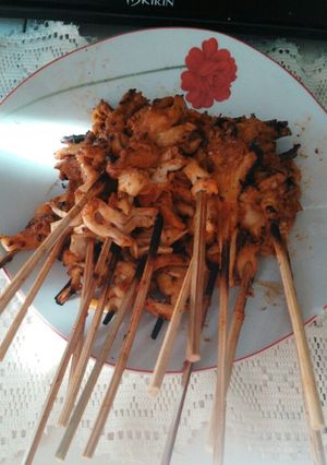 Foto resep Sate Jamur Tiram