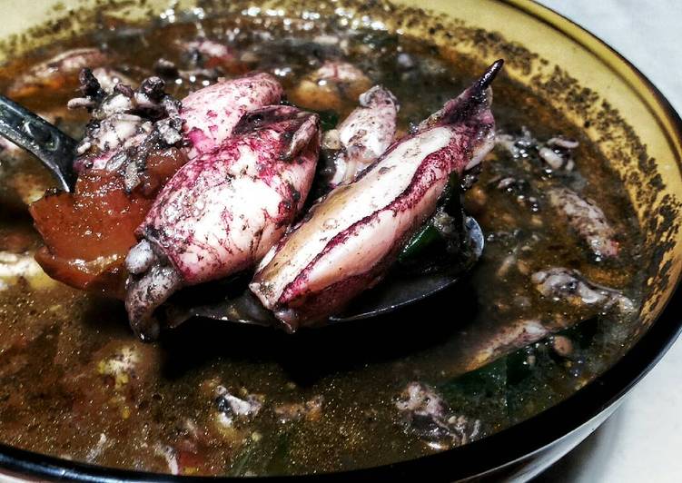 Resep Cumi Kuah Hitam Lezat