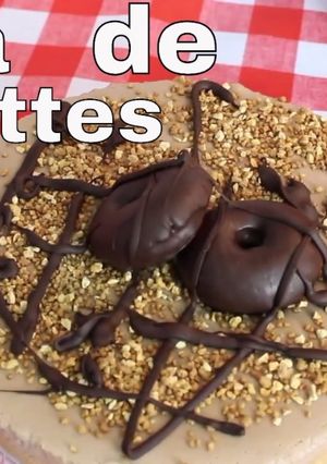 Una foto de Tarta de donettes