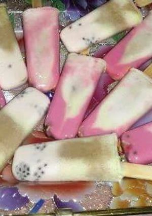 Foto resep Es krim Hula hula bunda fumiko