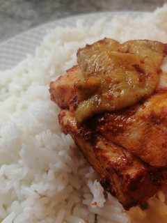 Una foto de Pollo al horno