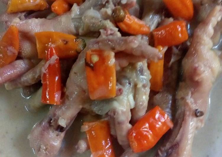 Cakar pedas kuah santan