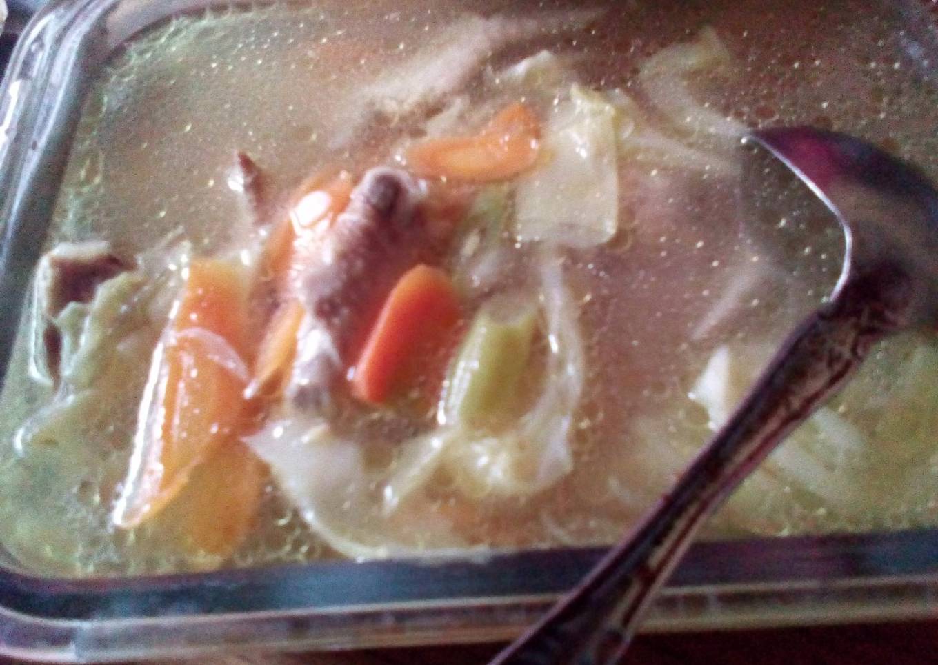 Resep Sayur Sop Ayam, Lezat