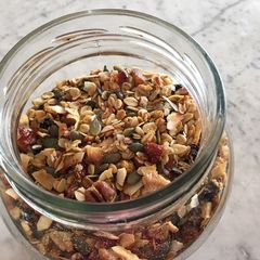 A picture of Oh so healthy delicious Granola.