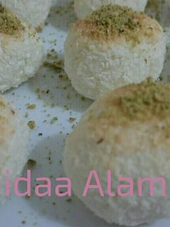 صورة لوصفة كرات جوز الهند