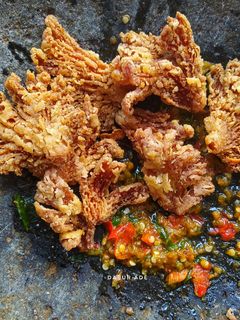 Foto resep Jamur Crispy Geprek