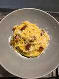 Spaghetti alla Carbonara di Mais 🌽