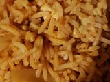 پلوی مرغ و سیب زمینی