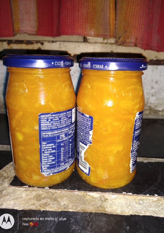 Una foto de Mermelada de naranjas