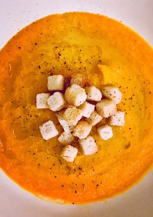 Foto di Vellutata di zucca e carote