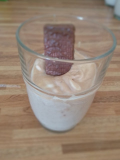 Una foto de 🍌Mousse de plátano canario🍌