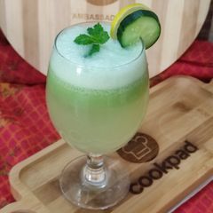 Cucumber juice 🍸🍹 A picture of Cucumber juice 🍸🍹.