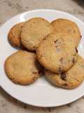 Galletitas de jengibre y chispas de chocolate