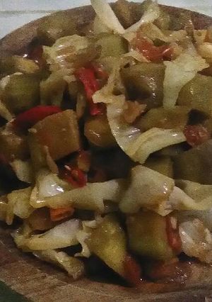 Foto resep Tumis terong kol