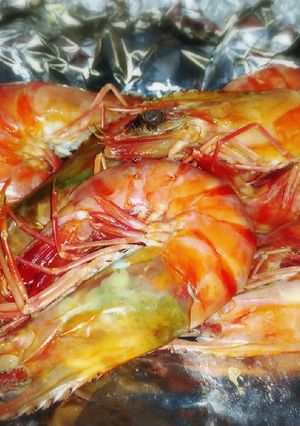 รูปของ กุ้งลายเสืออบฟรอยด์