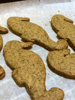 海馬造型伯爵茶餅乾 的食譜成品照片