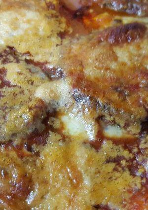 Una foto de Lasagna de berenjenas