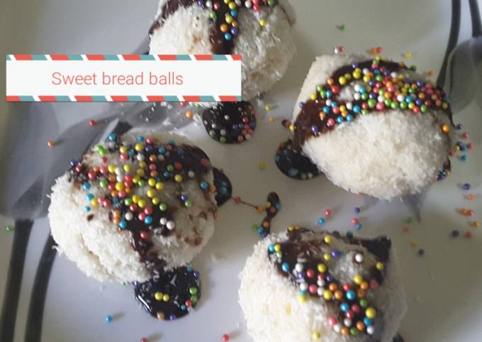 Sweet Bread Balls Recipe by Rekha Pandey - Cookpad