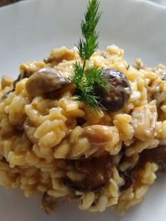 Una foto de Risotto de setas