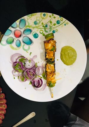 A picture of Paneer tikka.