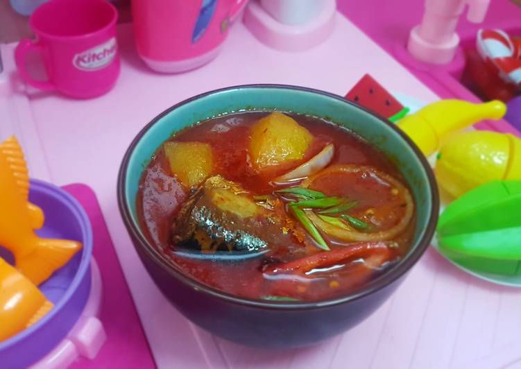 Resepi Ikan sardin sambal cili (pressure cooker) yang Yummy