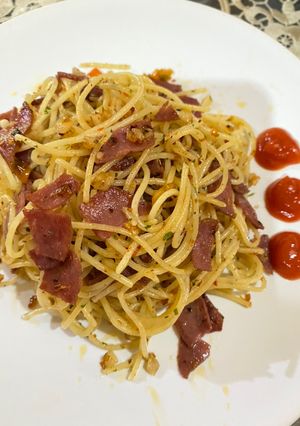 Foto resep Spaghetti Aglio Olio