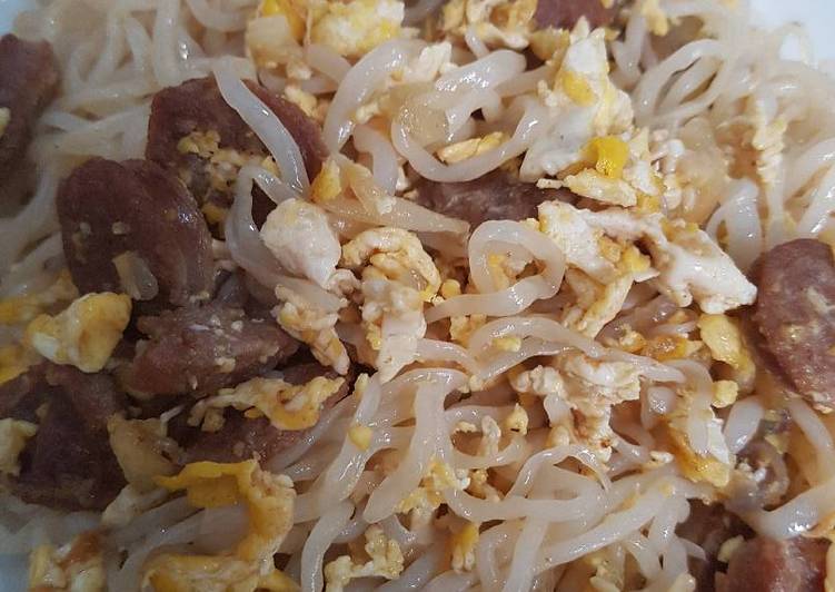 Resep Mie Goreng Sosis Keto oleh Nins - Cookpad