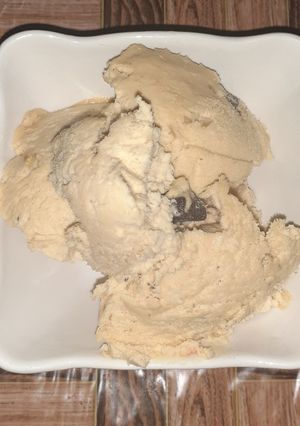 صورة لوصفة ايس كريم بالكراميل