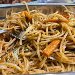 Hakka noodles A picture of Hakka noodles.