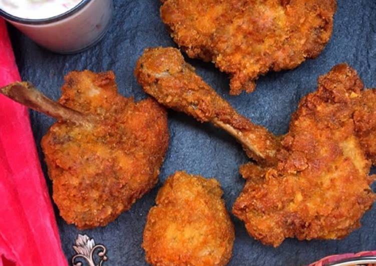 Recipe of Homemade Crispy kfc chicken