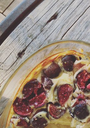 Une photo de Clafoutis aux figues