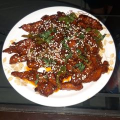 A picture of Chicken chilli.