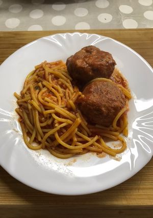 Paradicsomos húsgombóc gluténmentesen recept fotója