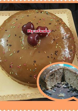 عکسی از دستور کیک نسکافه
