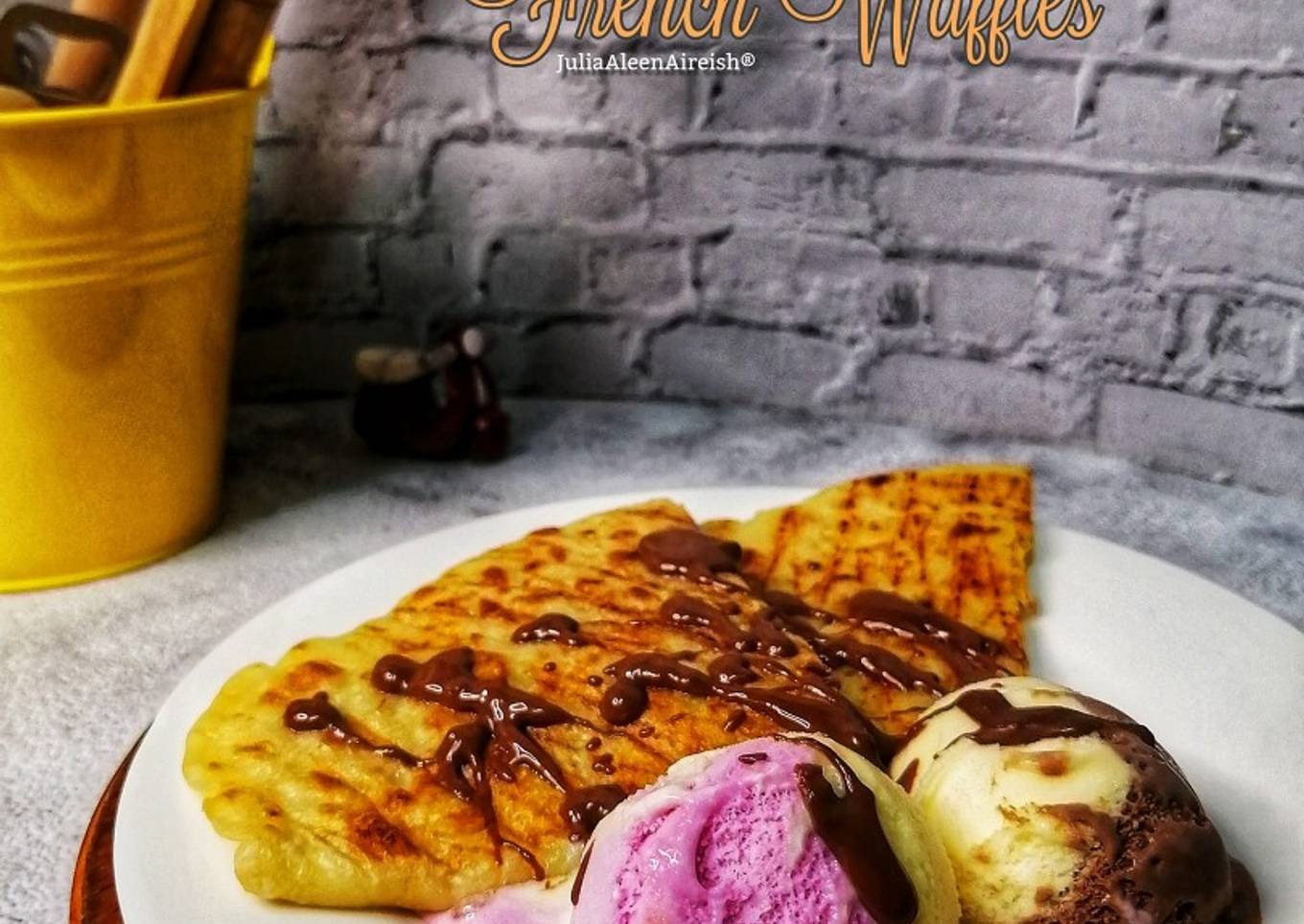 Resepi Waffle Perancis Gaufres Yang Menggugah Selera Dan Mudah Resepi Kak Ross