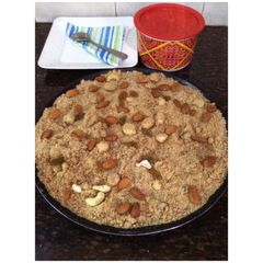 A picture of Dry Fruits Panjeeri.